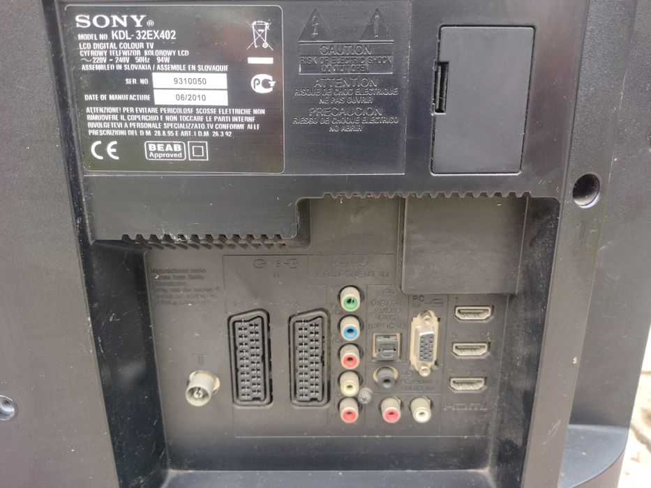 TV Sony Bravia 32 Całe