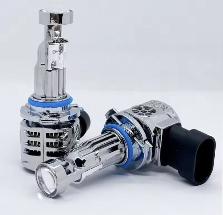 Комплект LED ламп с линзой H11