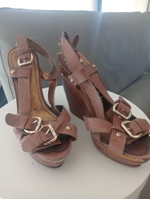 Sandálias Lanidor pele genuína 36