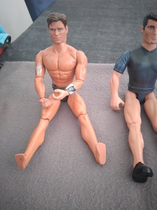 6 Bonecos Action Man, Anos 90, Hasbro