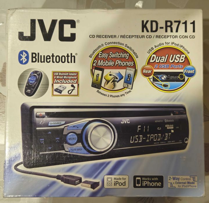 Автомагнітола JVC KD-R711
