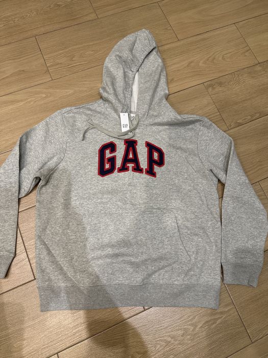 Кофта с капюшоном , серая Gap