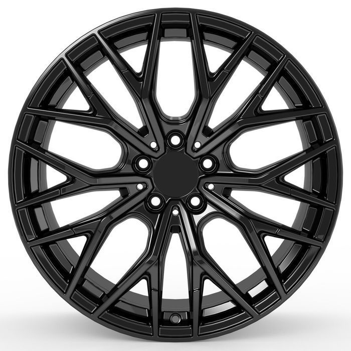 Pasuje do Audi Felgi 18"  A4 A6 Q5  - Czarny Połysk