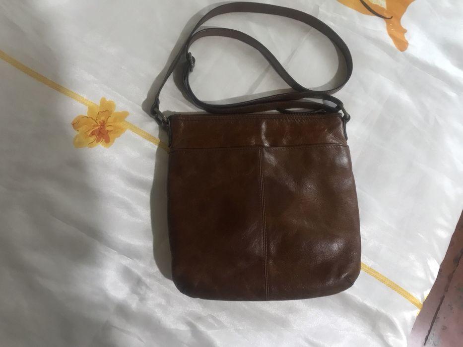 Подарок любимому! Мужская фирменная кожаная сумка M&S