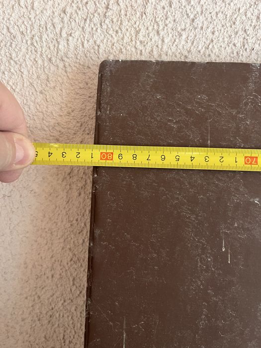 Drzwi stalowe techniczne cieżkie 80x186