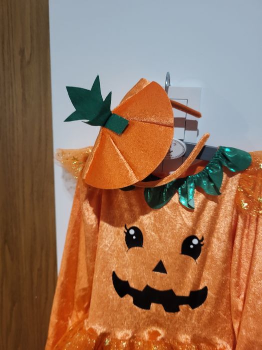 Sukienka dyna, halloween r. 104-110