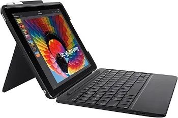 Logitech Slim Combo etui na iPad z bezprzewodową klawiaturą Bluetooth,