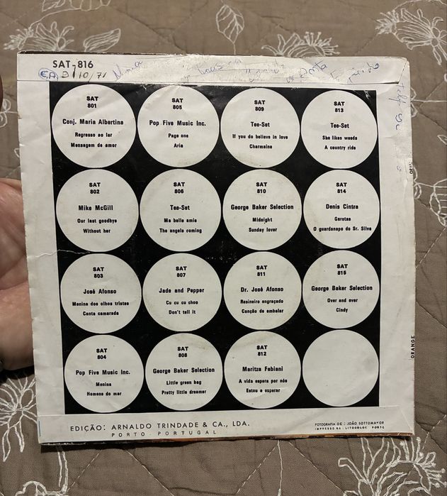 Pop Five Music Incorporated Orange 1971