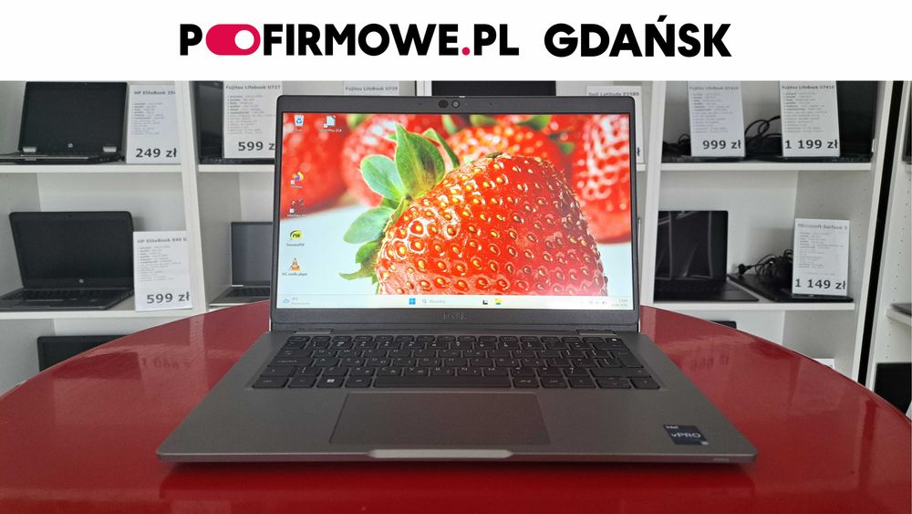 A-Klasa Laptop Dell Latitude 5330 13" i5-13GEN 16GB/512SSD W11 Dotyk FV23 Gwarancja Poleasingowy