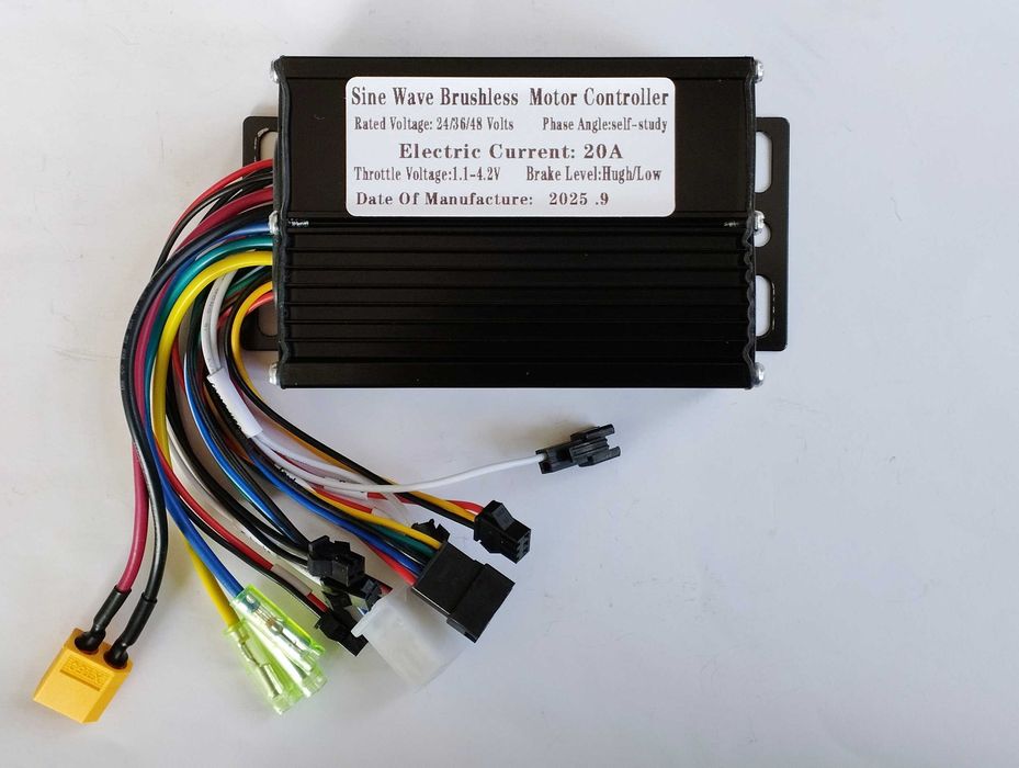 Синусний контроллер 24/36/48V, 20А + дисплей S866