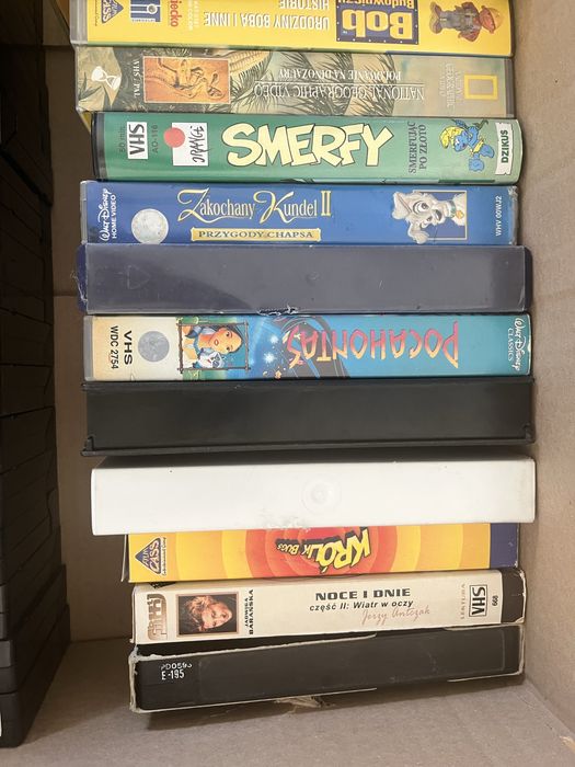 Zestaw 37 kaset VHS