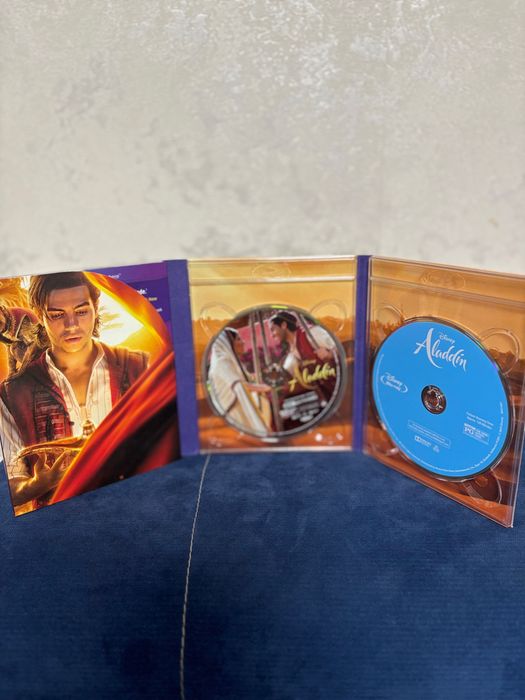 4 К UltraHD+ Blu-ray+ DIGITAL CODE Aladdin Disney Blu-ray disk