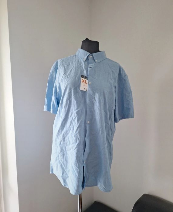 Meska koszula elegancka bawełniana xl nowa