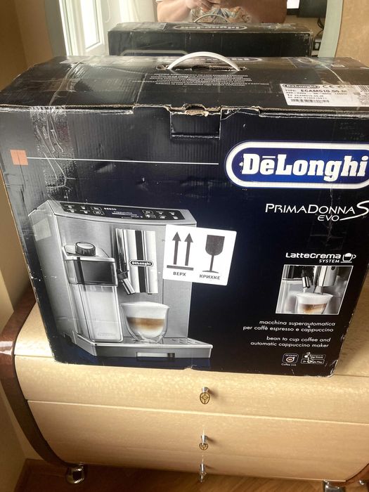 Кофемашина Delonghi PrimaDonna S Evo Deluxe ECAM 510.55 M
