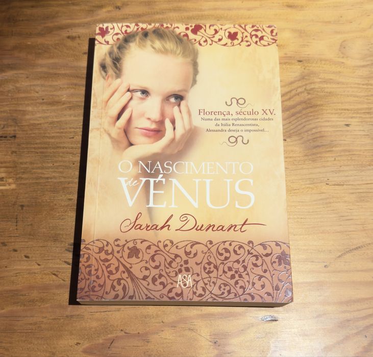 Livro “O Nascimento de Vénus” Sarah Dunant