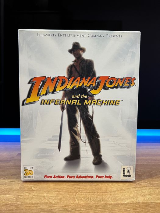 Indiana Jones and the Infernal Machine (PC EN 1999) BIG BOX premierowe