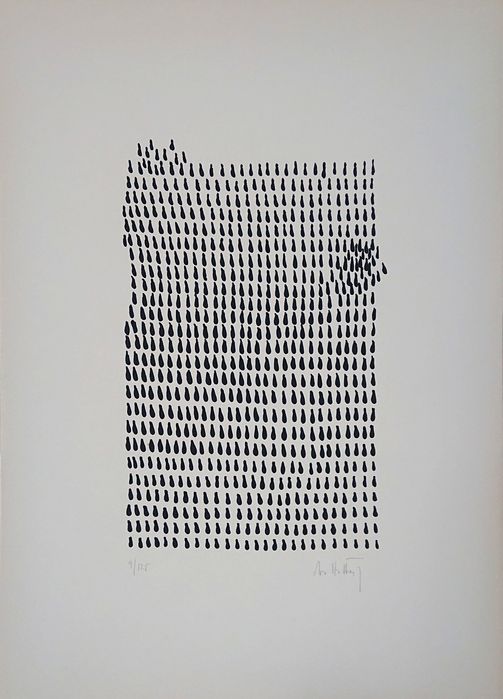 Serigrafia Ana Hatherly - muito rara
