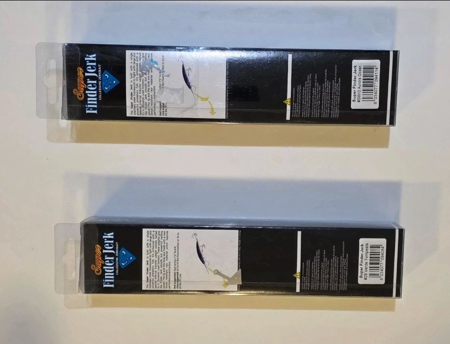 Pack de Amostras Molix Super Finder Jerk 190 (Novas) - Verde Tempesta