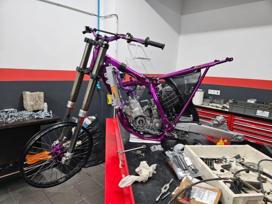 YZ 125 ÚNICA Restaurada troco ktm husqvarna