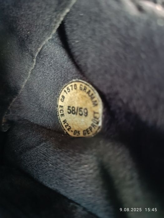 Kask Schubert C3 z zestawem bluetooth Ejas 6 pro rozmiar 58/59