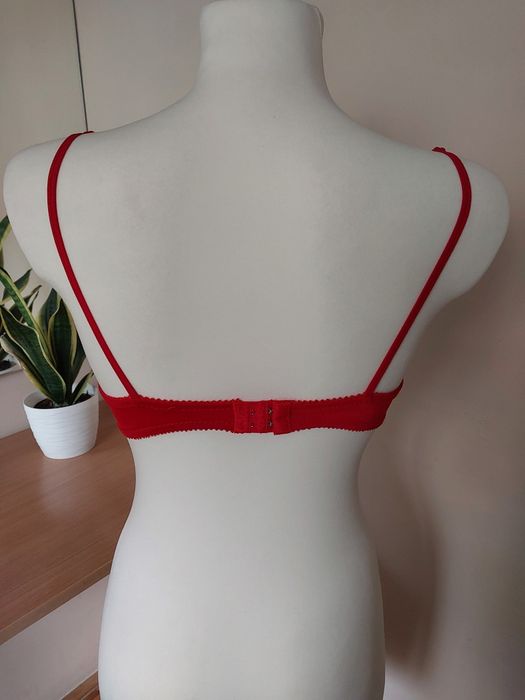 Biustonosz 80B czerwony
