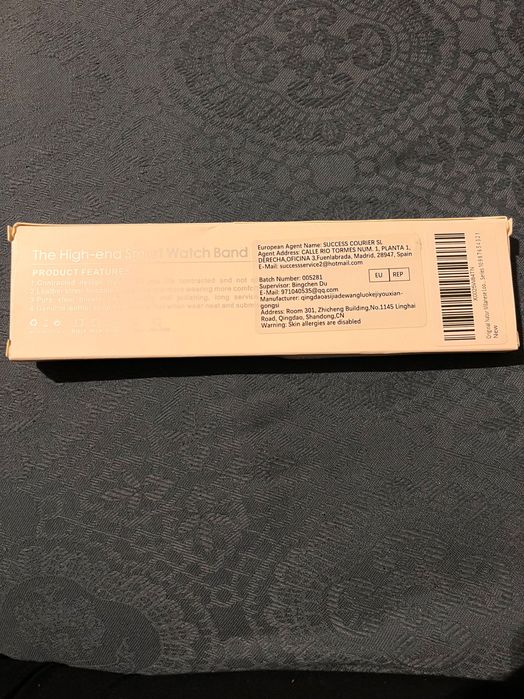 Pulseira de aço inoxidável para Smart Watch