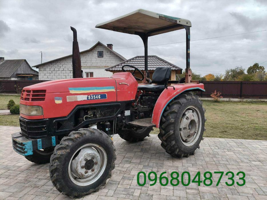 Японський трактор S354C З реверсом.Балочний міст