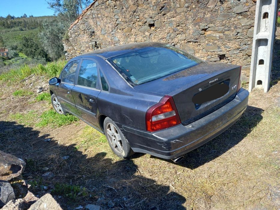 Para peças Volvo S80 T5 ano1998 boa mecânica 226 cavalos