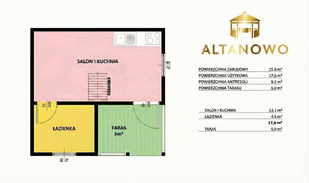 Domek letniskowy bez pozwolenia 5x5m do 35m2 | Producent | transport