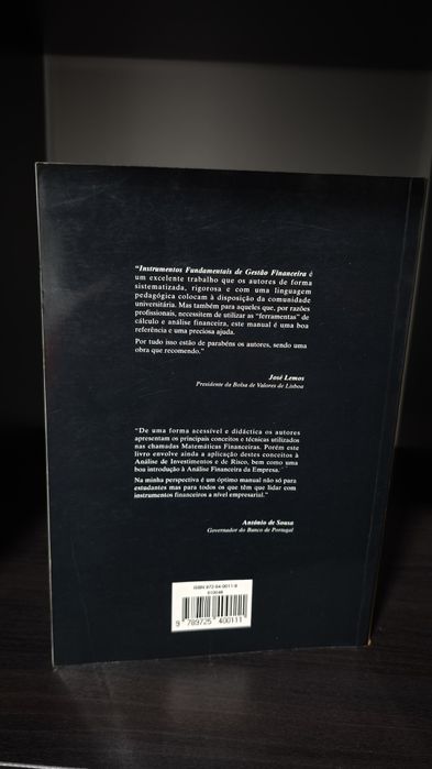 Instrumentos Fundamentais de Gestão Financeira livro Univ Católica