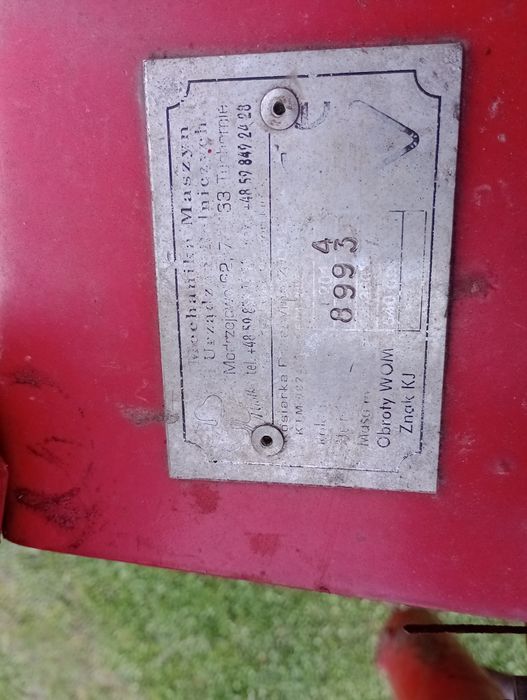 Kosiarka rotacyjna Polska 165 cm