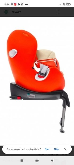 Cadeira auto Cybex Sirona Q i-Size