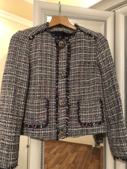 Твідовий жакет Zara