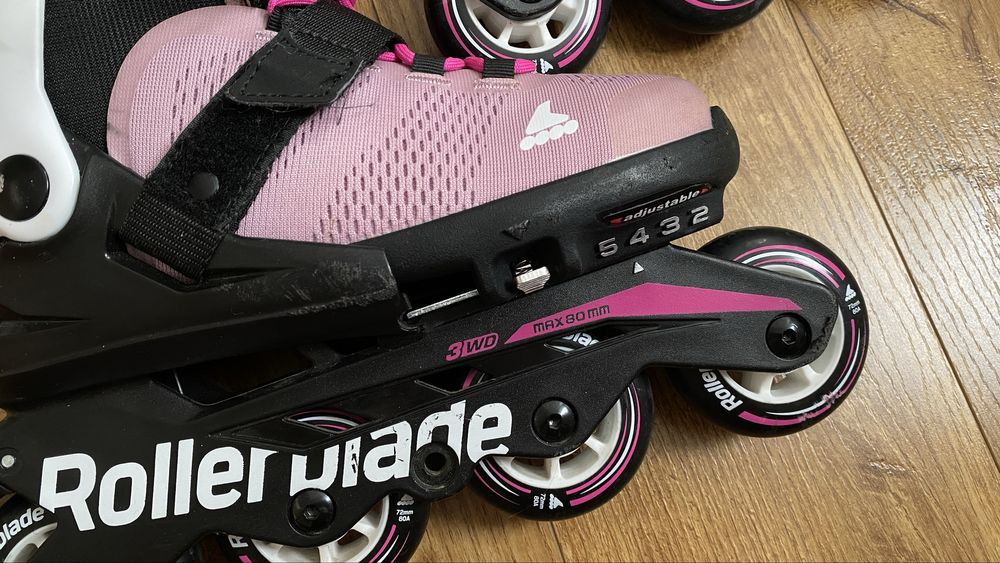 Ролики 33 — 36.5 Rollerblade Microblade G Pink 2022