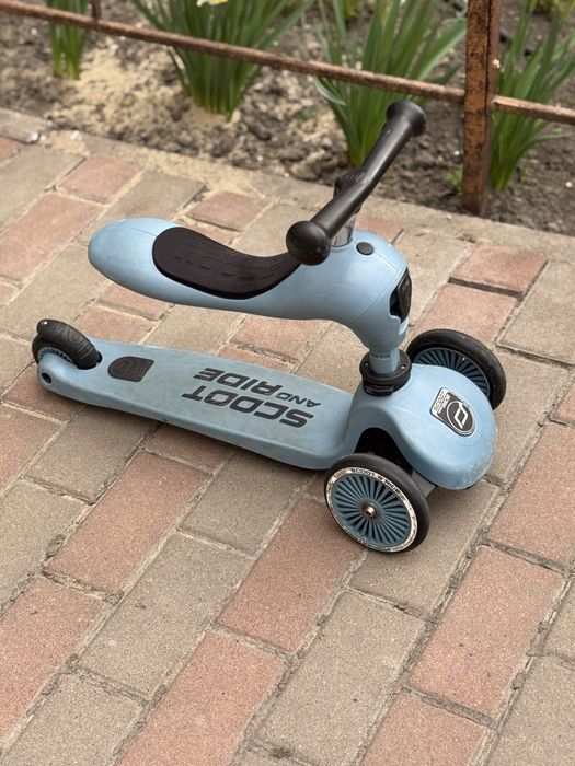 беговел/самокат scoot&ride.
