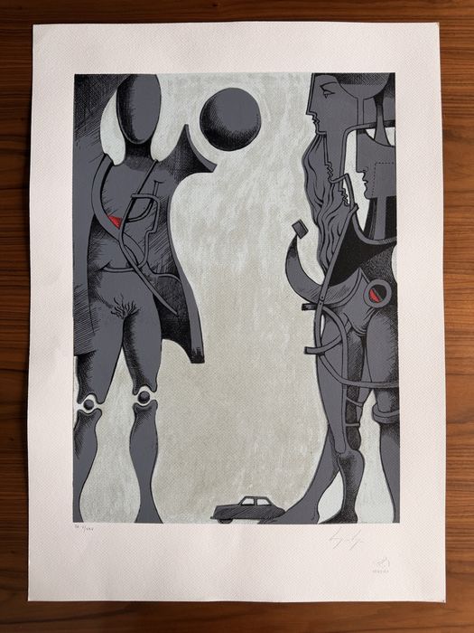 Lote 3 Serigrafias CRUZEIRO SEIXAS - Originais e Assinadas