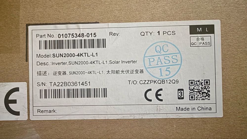 Inversor Huawei
