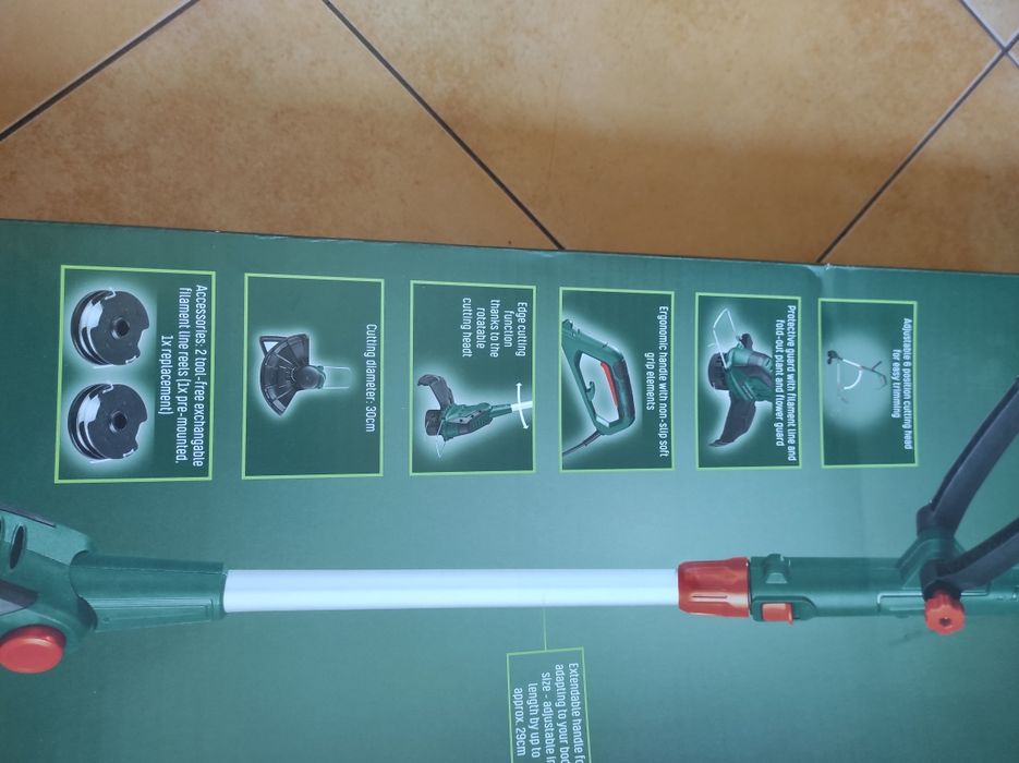 Тример Parkside PRT 550 A5 ГЕРМАНИЯ мережевий триммер Сетевой електро