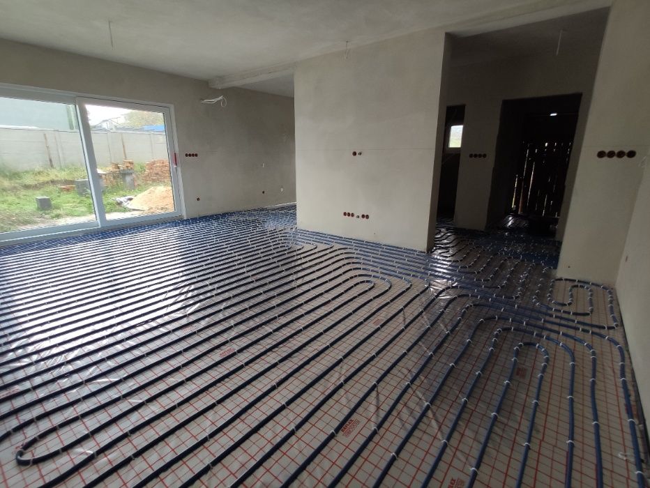 Posadzki Wylewki Maszynowe Mixokret Ogrzewanie podłogowe