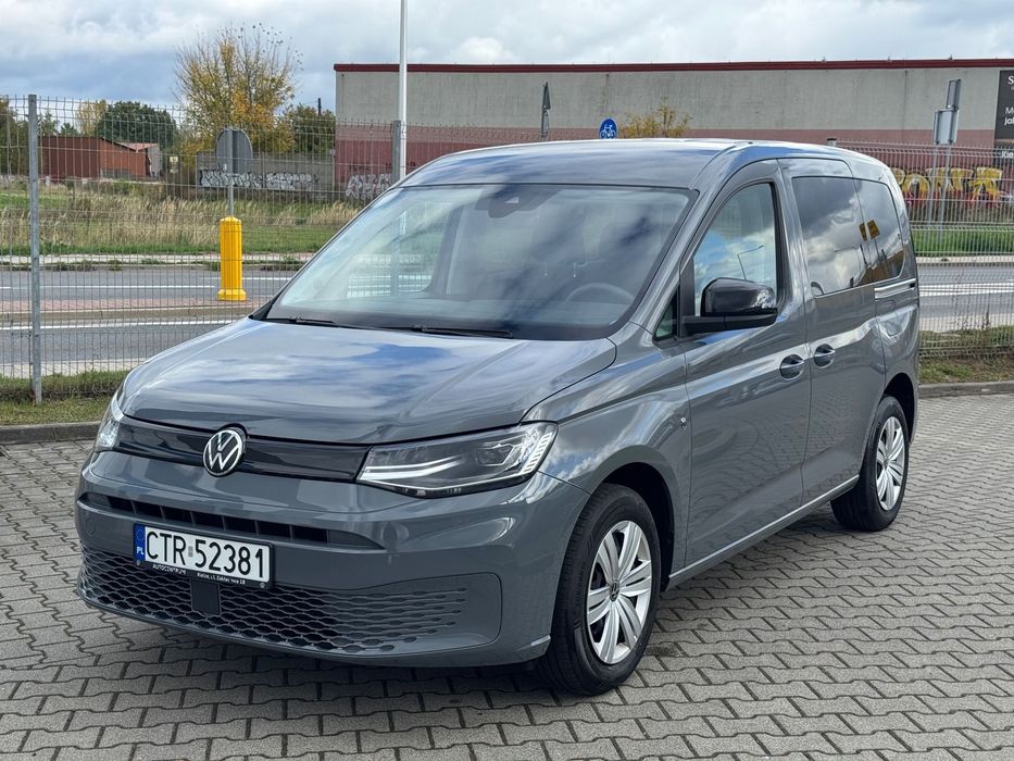 Volkswagen Caddy 2.0TDI 102KM SalonPL/FV23%/ Gwar. 2030r i 250kkm/LED/DrzwiTył/Temp/App