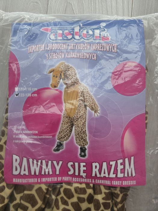 Strój żyrafa 122-128