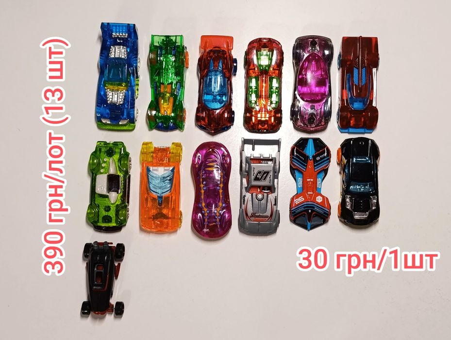 ХотВілс (Hot Wheels). Оригінал Mattel. Великий вибір