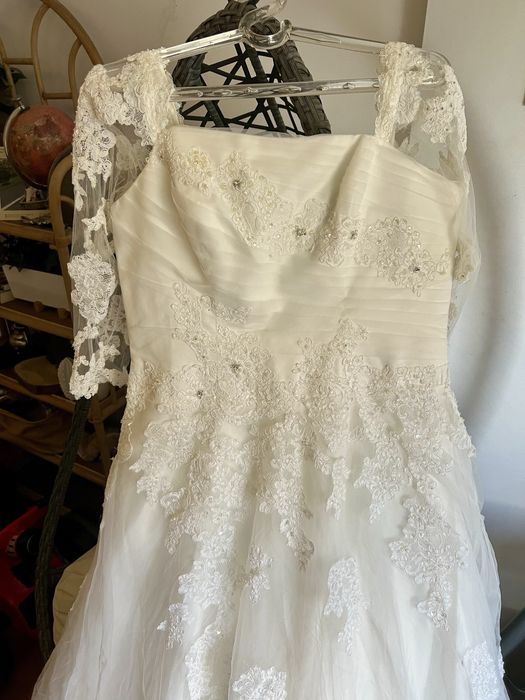 Vestido de noiva Miss Kelly - Tam 42 - rendado