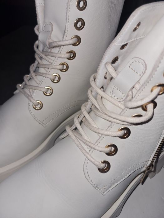 Botas em pele seaside