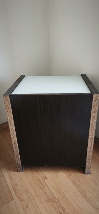Mesa Cabeceira castanha