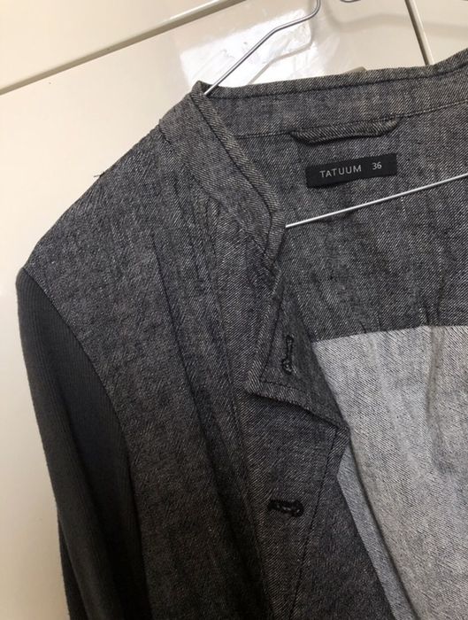 Szary blezer marynarka Tatuum