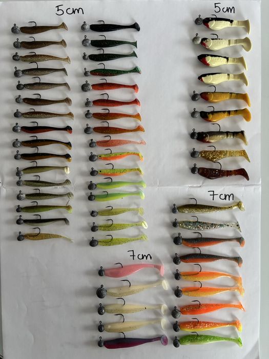 Przynęty spinningowe gumowe Keitech, Relax