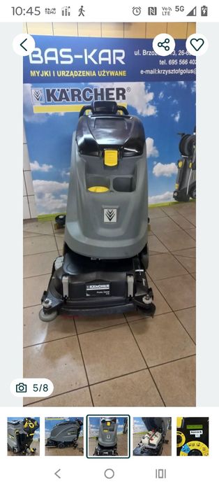 Myjka Szorowarka Karcher B 60 W