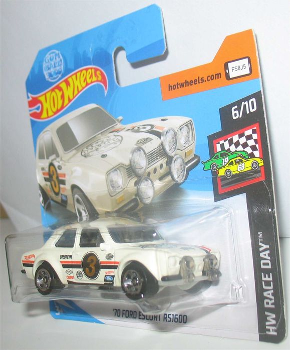 Hot Wheels - 70 Ford Escort RS 1 6 0 0 (2 0 1 9)
