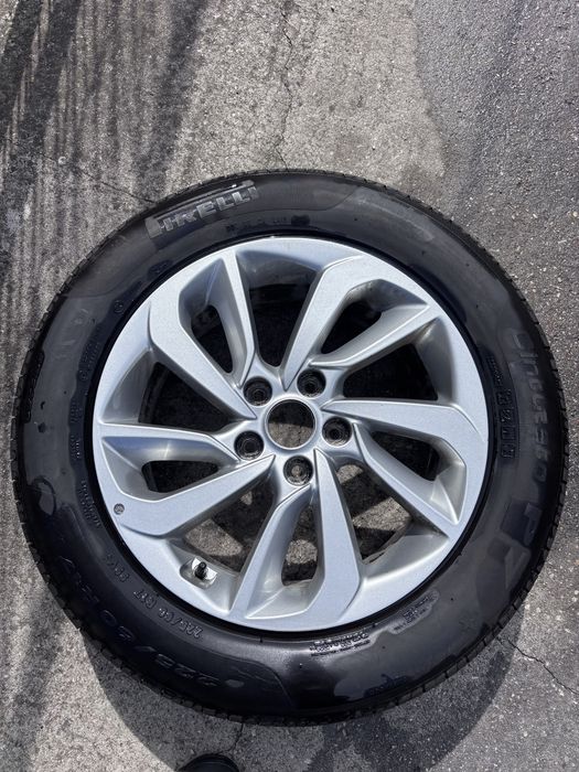 Hyundai iX35 Tucson kia sportage Felga aluminiowa pojedyncza całe koło zapasowe zapas na zapas dojazdowe dojazdówka 5x114,3 17 cali